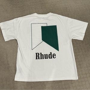 RHUDE Green Track T-Shirt